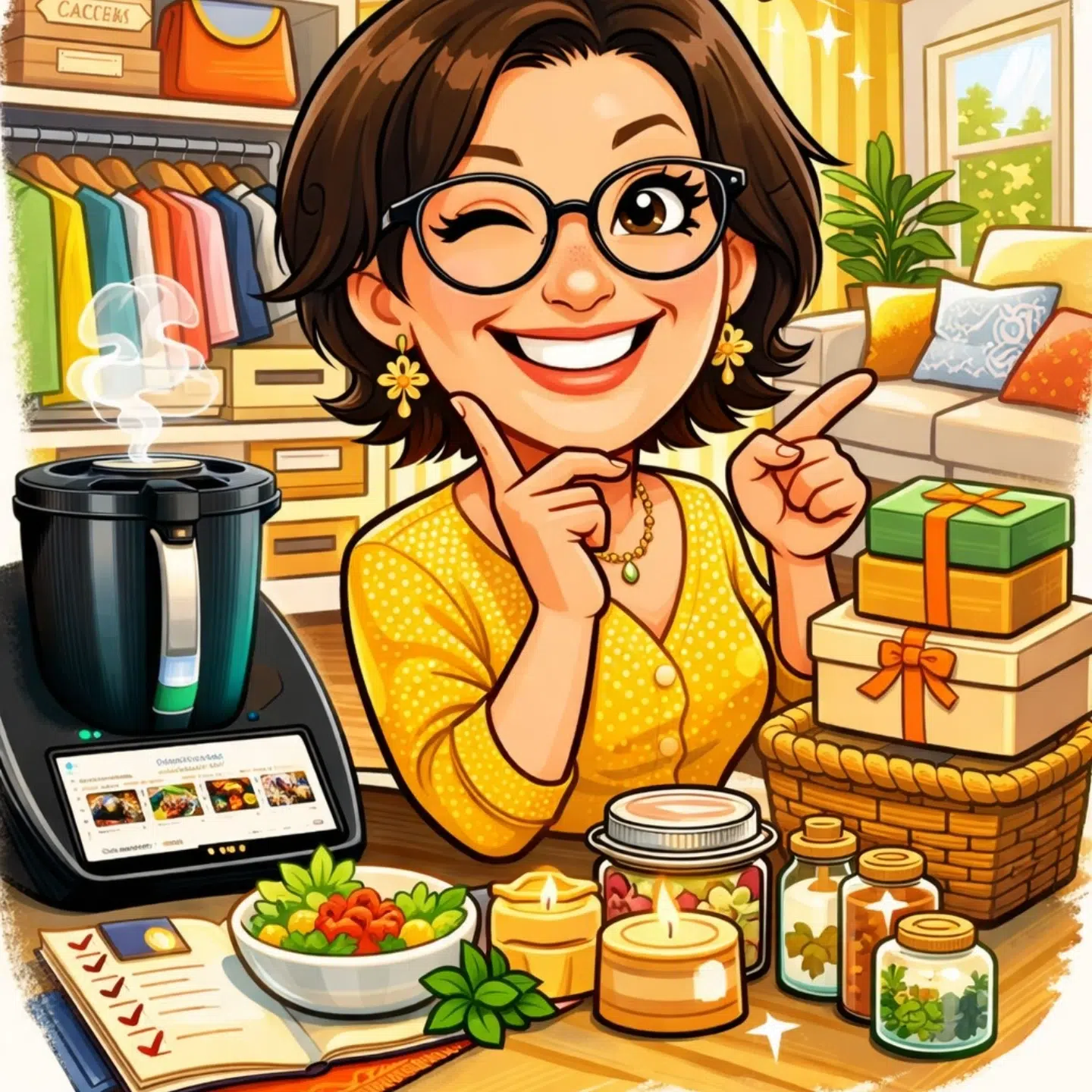 Aurélie Quentin : organisatrice d'intérieur et conseillère thermomix